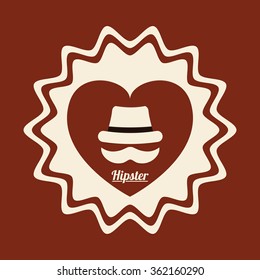 Hipster style design 