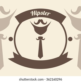 Hipster style design 