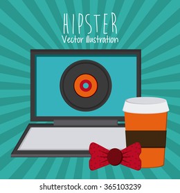Hipster style design 
