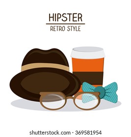 Hipster style design 