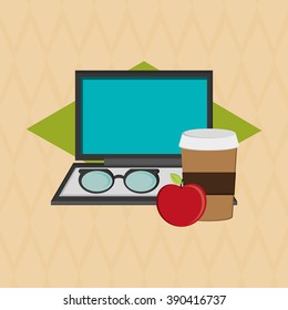 Hipster style design 