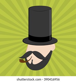 Hipster style design 