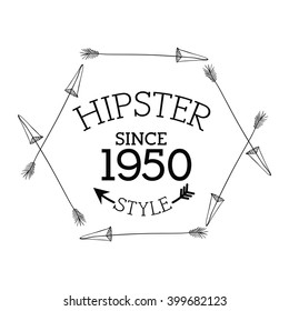 hipster style design 