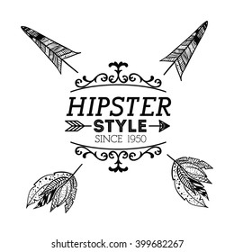 hipster style design 