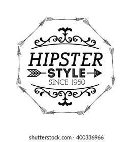 hipster style design 