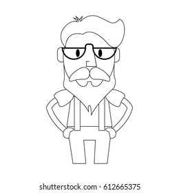 hipster style design