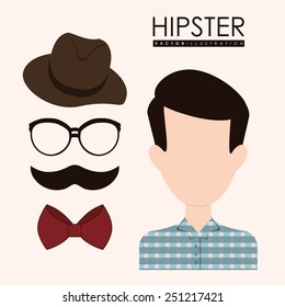 hipster style design, vector illustration eps10 graphic 