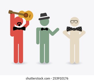 hipster style design, vector illustration eps10 graphic 