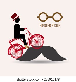 hipster style design, vector illustration eps10 graphic 