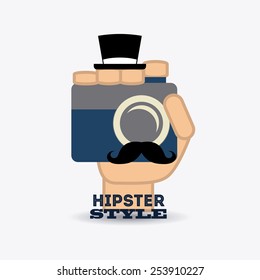 hipster style design, vector illustration eps10 graphic 