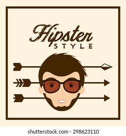 hipster style design, vector illustration eps10 graphic 