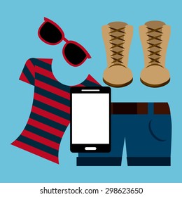 hipster style design, vector illustration eps10 graphic 