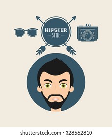 hipster style design, vector illustration eps10 graphic 
