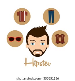 hipster style design, vector illustration eps10 graphic 