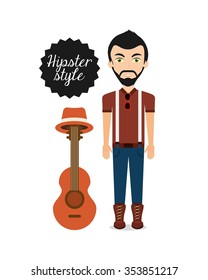 hipster style design, vector illustration eps10 graphic 