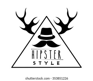 hipster style design, vector illustration eps10 graphic 