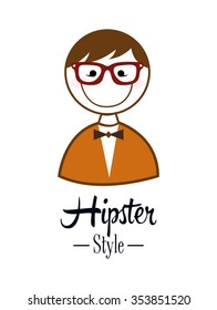 hipster style design, vector illustration eps10 graphic 