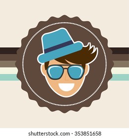 hipster style design, vector illustration eps10 graphic 