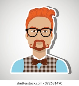hipster style design, vector illustration eps10 graphic 