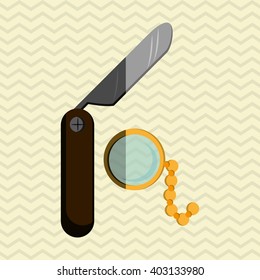 Hipster style design , vector illustration