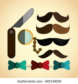 Hipster style design , vector illustration