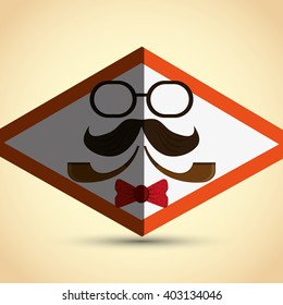 Hipster style design , vector illustration