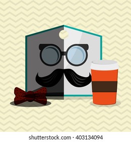 Hipster style design , vector illustration