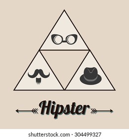 Hipster Style digital design, vector illustration 10 eps graphic