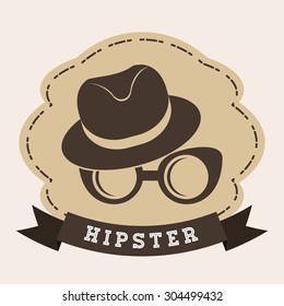 Hipster Style digital design, vector illustration 10 eps graphic
