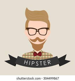 Hipster Style digital design, vector illustration 10 eps graphic