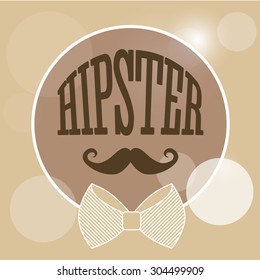 Hipster Style digital design, vector illustration 10 eps graphic
