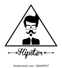 Hipster Style digital design, vector illustration 10 eps graphic