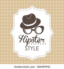 Hipster Style digital design, vector illustration 10 eps graphic