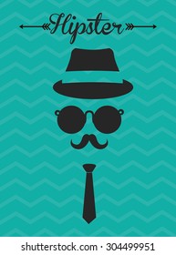Hipster Style digital design, vector illustration 10 eps graphic