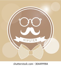 Hipster Style digital design, vector illustration 10 eps graphic