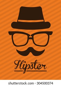 Hipster Style digital design, vector illustration 10 eps graphic
