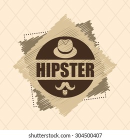 Hipster Style digital design, vector illustration 10 eps graphic