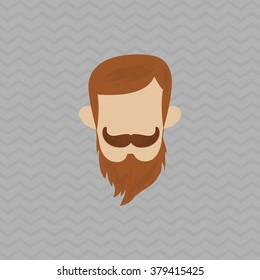 Hipster style icon design 