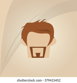 Hipster style icon design 