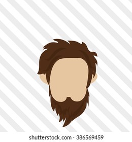Hipster style icon design 