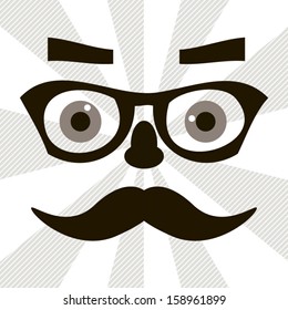 Hipster style illustration realistic design