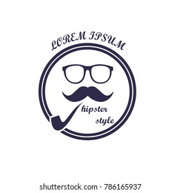 hipster style logo