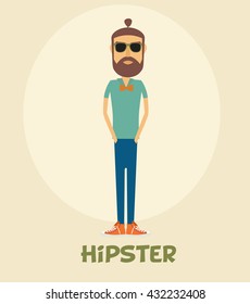 Hipster style look