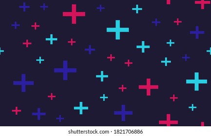 Hipster style seamless pattern. Trendy hipster geometric style. Abstract modern geometric background. Vector Illustration