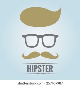 hipster style, vector illustration