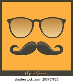 Hipster Summer - Face Design
