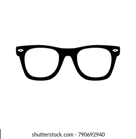 hipster sunglasses icon