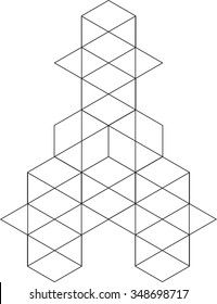 Hipster Symbol . Sacred Geometry . Vector