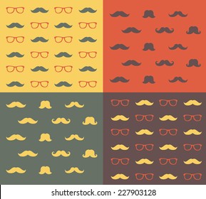 hipster textile pattern