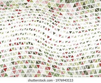 Hipster triangles halftone backdrop. Fade triangular shapes cover backdrop. Stylish triangles halftone grid.